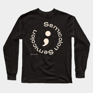 Seventeen Semicolon Long Sleeve T-Shirt